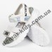 Детские босоножки Lilin Shoes B058-2-1 бело-серебряные большие